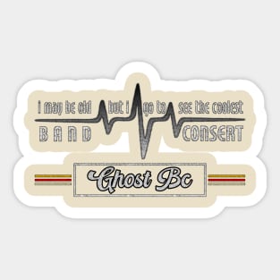 ghost bc Sticker